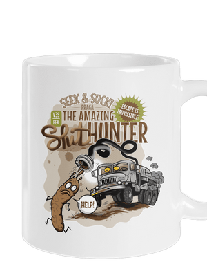 Shithunter klasický hrnček White