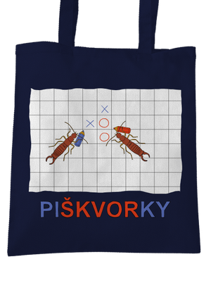 Škvorí piškvorky taška French Navy