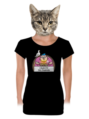 dámske tričko s lemom