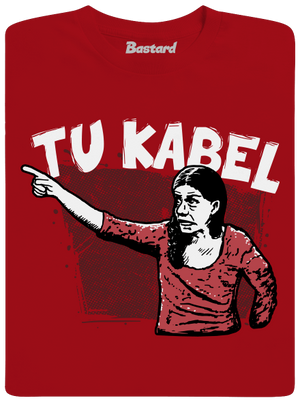 Tukabel pánske dlhý rukáv Red