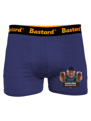 Super dedo boxerky Blue Navy