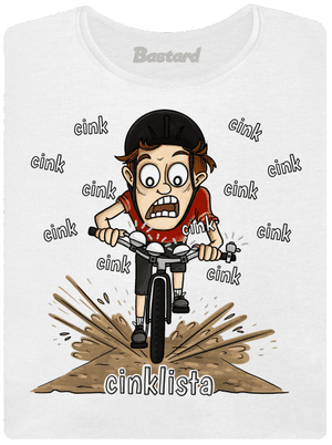 Cinklista dámske tričko White