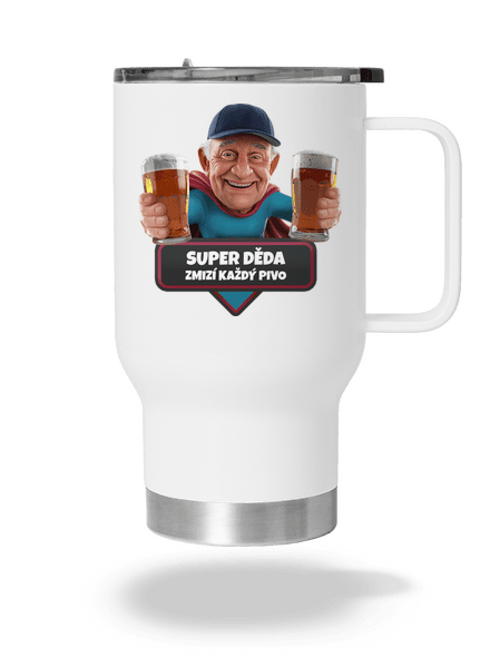 Super dedo termohrnček White