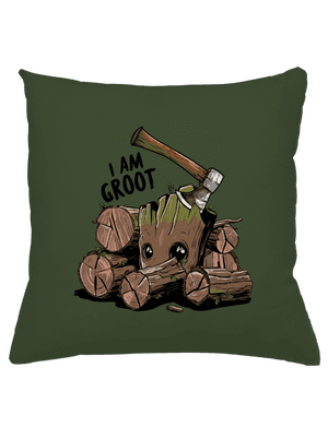 I Am Groot vankúš Olive Green