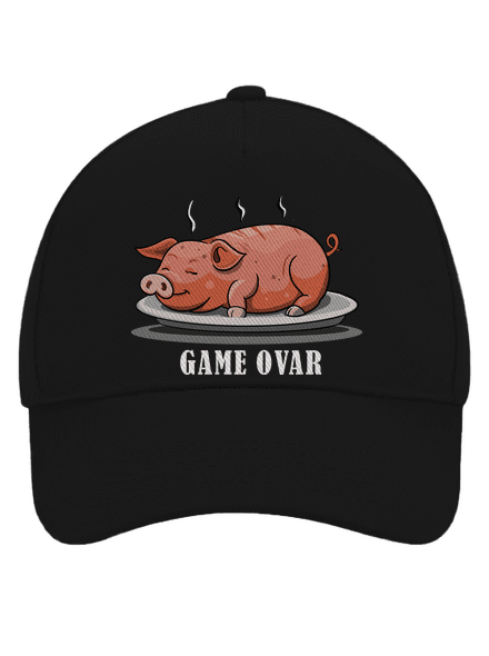 Game ovar šiltovka baseballka Black