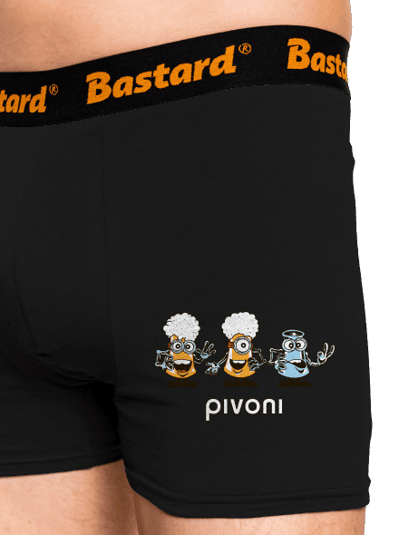 Pivoni boxerky Black