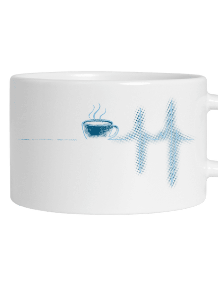 Coffee help hrnček makronka White