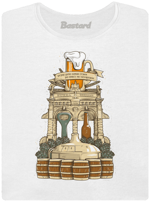 Pivný oltár dámske tričko prémium White