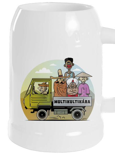 Multikultikára polliter White