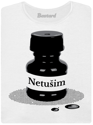 Netušim dámske tričko prémium White