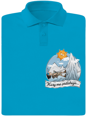 Hory ma priťahujú pánska polokošeľa Blue Atol