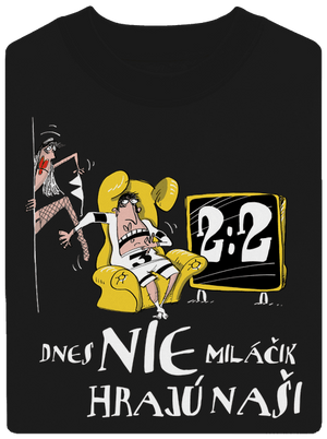 Hrajú naši unisex mikina bez kapucne Black