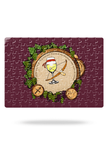 Vínny horoskop: Strelec puzzle White