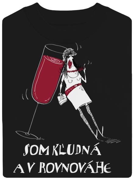 Pokojná rovnováha unisex mikina bez kapucne Black