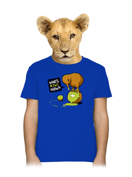 Kiwi detské tričko Royal Blue