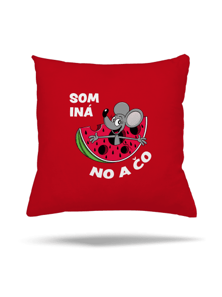 Som iná vankúš Red