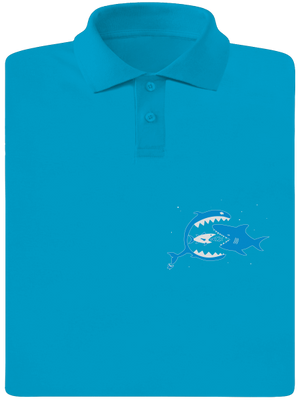 Rybky pánska polokošeľa Blue Atol