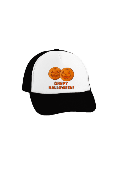 Grepy Halloween šiltovka truckerka Black cap