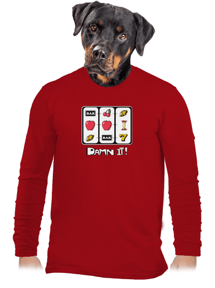Automat pánske dlhý rukáv Red