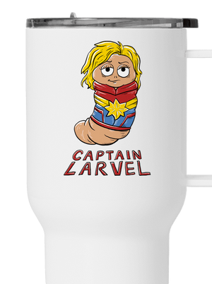 Captain Larvel termohrnček White