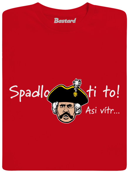 Spadlo ti to pánske tričko Red