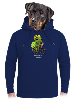 Pohoda, kľud unisex mikina premium Navy