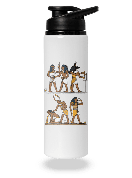 Egyptská párty flaša na vodu White