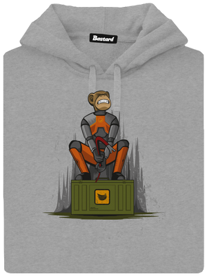 Ape-Life pánska mikina klokanka Light Melange