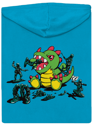 Hračky dámska mikina na zips Blue Atol