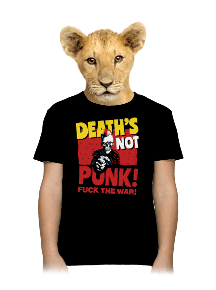 Death's not punk detské tričko Black