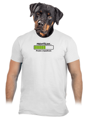 Premýšľam pánske tričko White