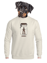 unisex mikina bez kapucne