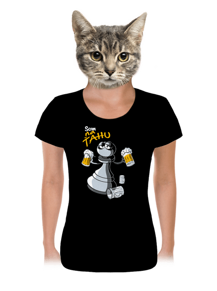 Na ťahu dámske tričko Black