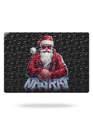 Sranta Klaus puzzle White