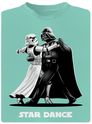 Star dance pánske športové tričko Mint Mal