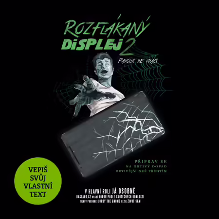B13: Rozflákaný displej