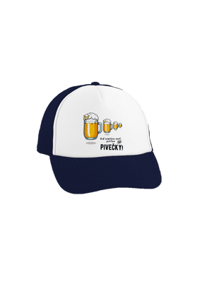 Pivečka šiltovka truckerka French Navy cap