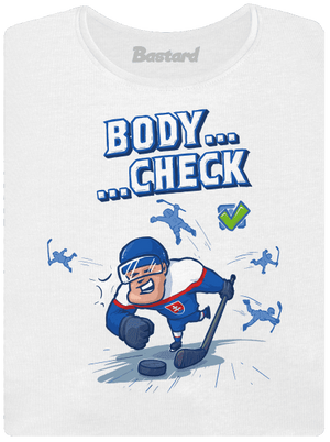 Body check dámske tričko White