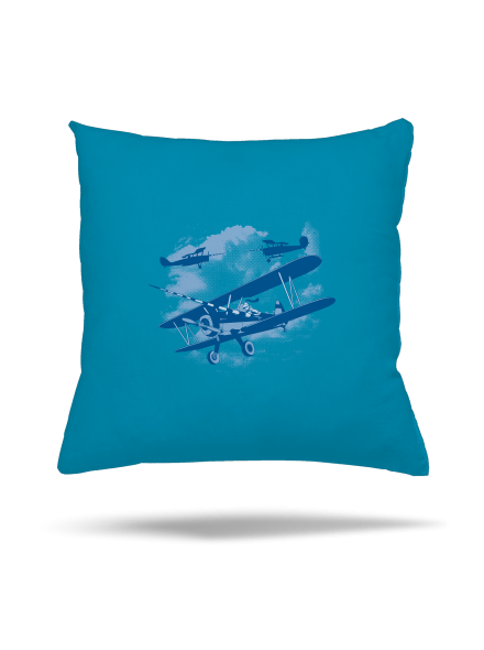 Rytieri nebies vankúš Blue Turquoise