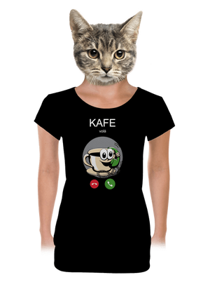 dámske tričko s lemom