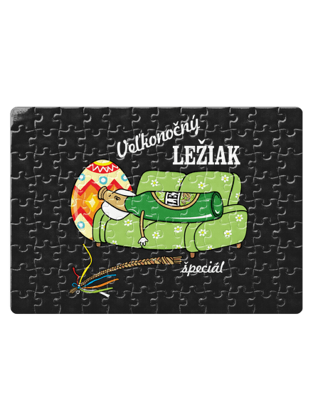 Veľkonočný ležiak puzzle White