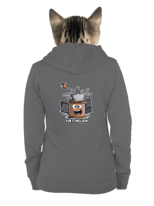 Mlynček dámska mikina na zips Steel Gray