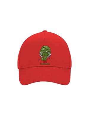 100% vegetarián šiltovka baseballka Classic Red