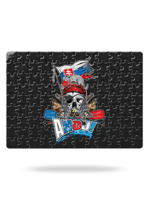 Ahoj puzzle White