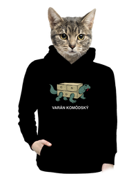 dámska mikina klokanka