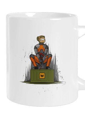 Ape-Life veľký hrnček White