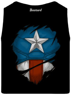 Captain Inside pánske tielko Black