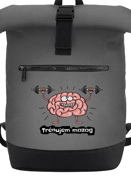 Trénujem mozog  batoh Grey Marl