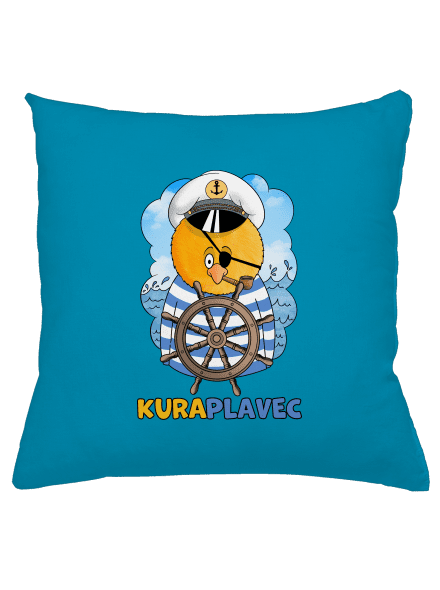Kuraplavec vankúš Blue Turquoise
