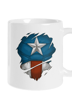 Captain Inside klasický hrnček White